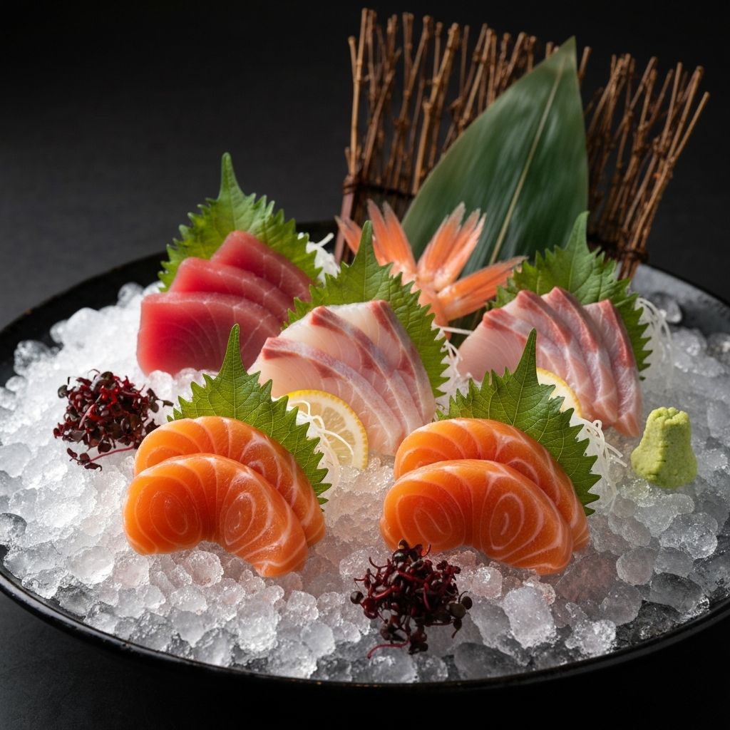 Fresh sashimi